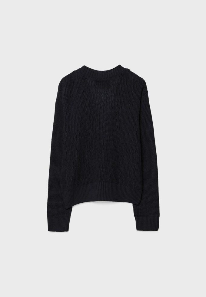 Strikkegenser med knapper