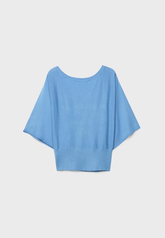 Strikkegenser med vide ermer