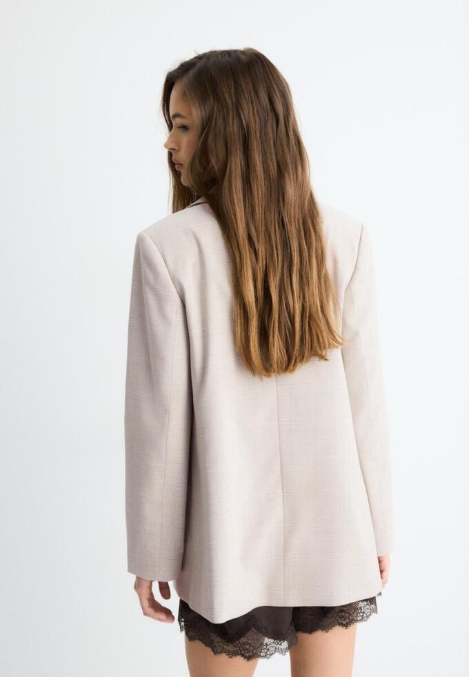 Stripet åpen blazer