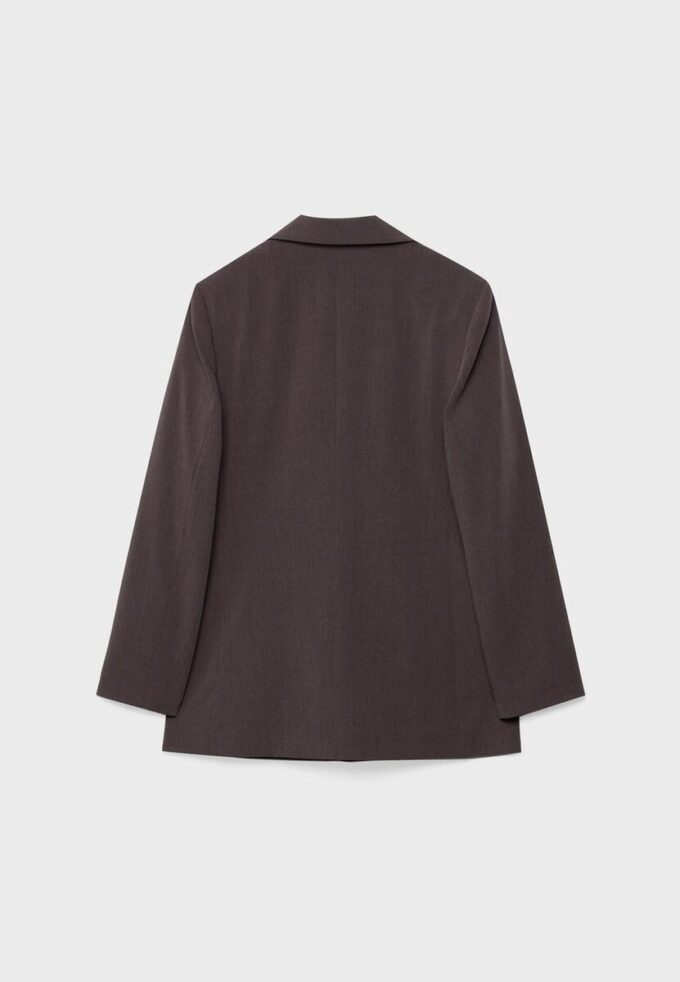 Stripet åpen blazer