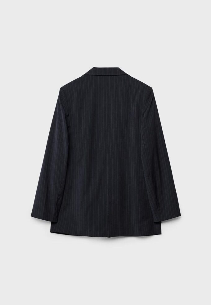 Stripet åpen blazer