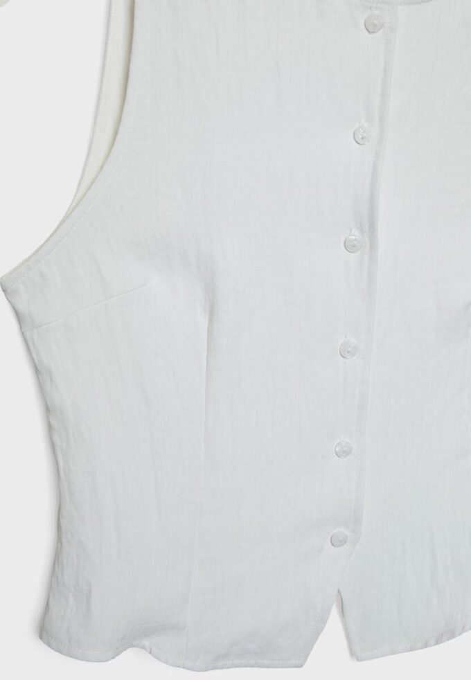 Strukturtopper med knapper