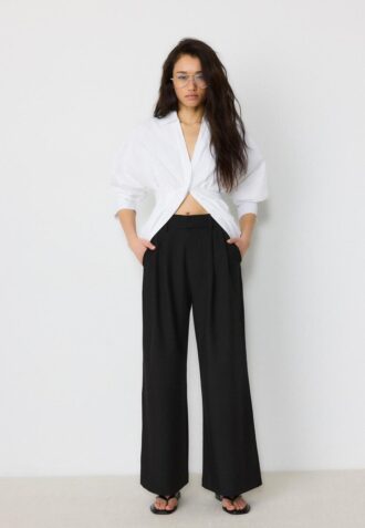 Supervide bukser med justerbar benvidde