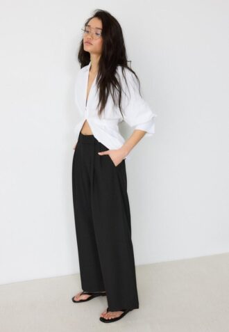 Supervide bukser med justerbar benvidde