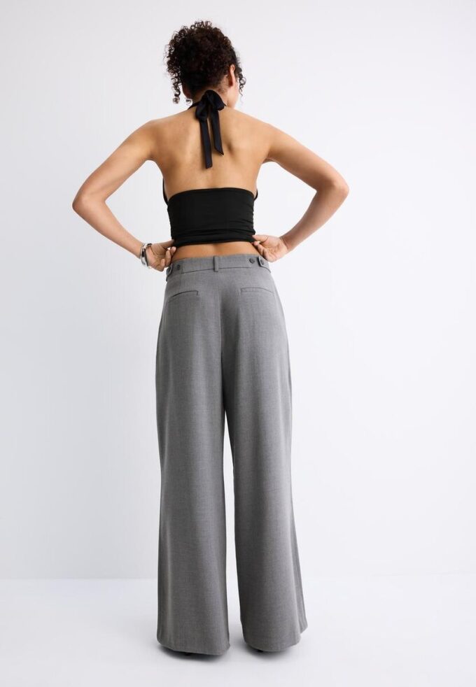 Supervide bukser med justerbar benvidde