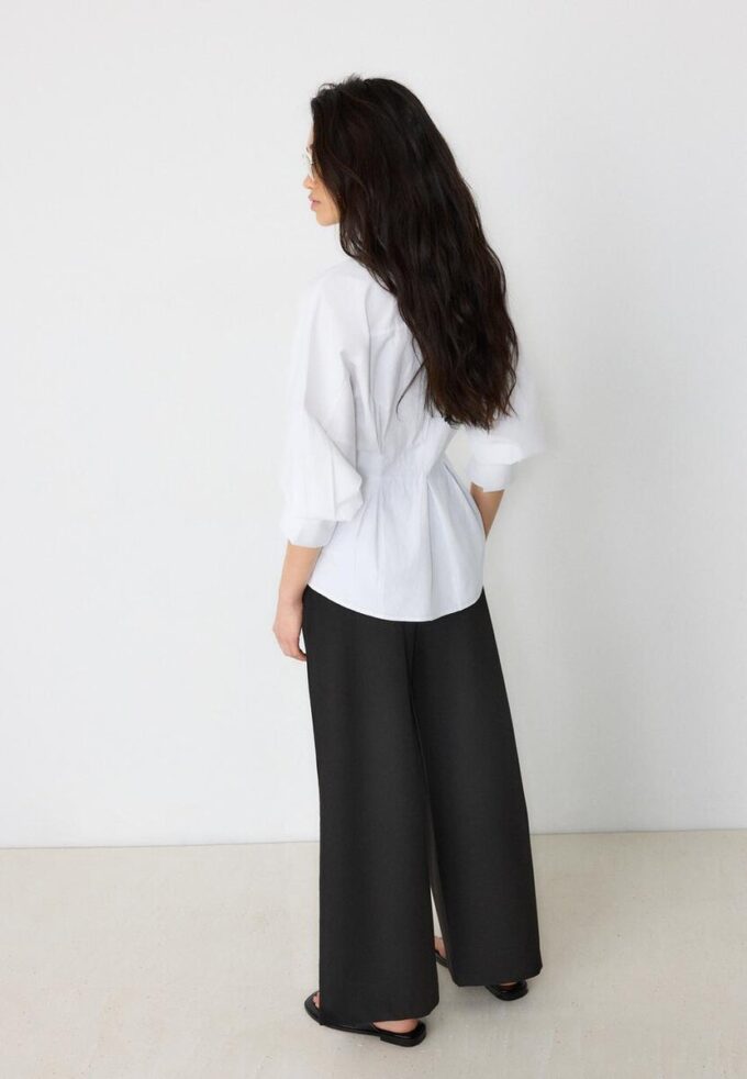 Supervide bukser med justerbar benvidde