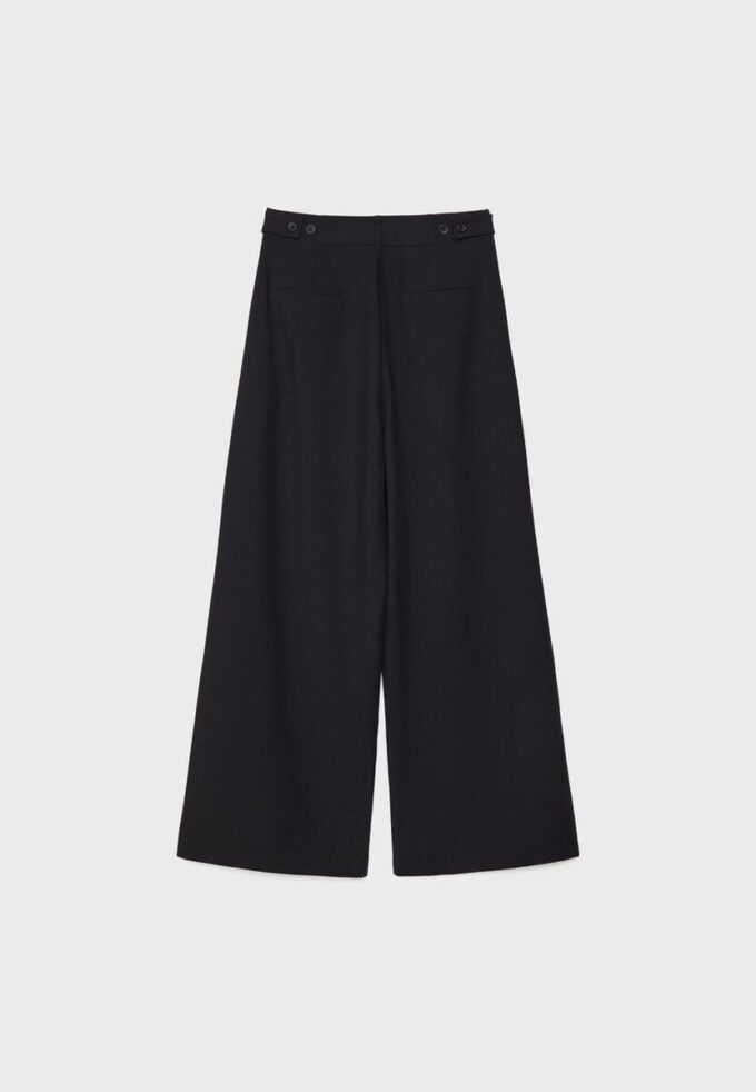 Supervide bukser med justerbar benvidde