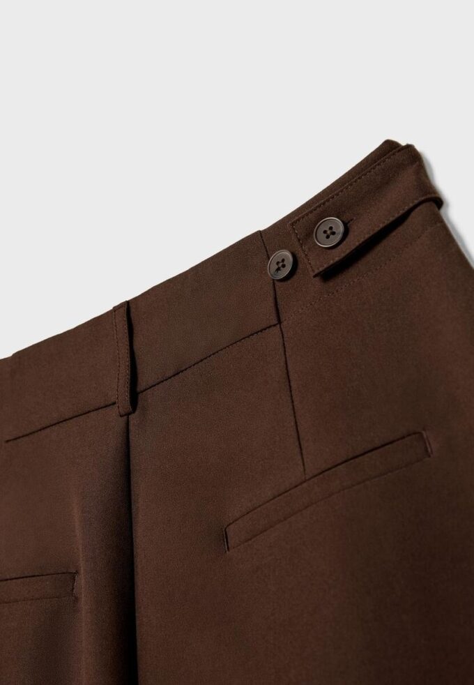 Supervide bukser med justerbar benvidde