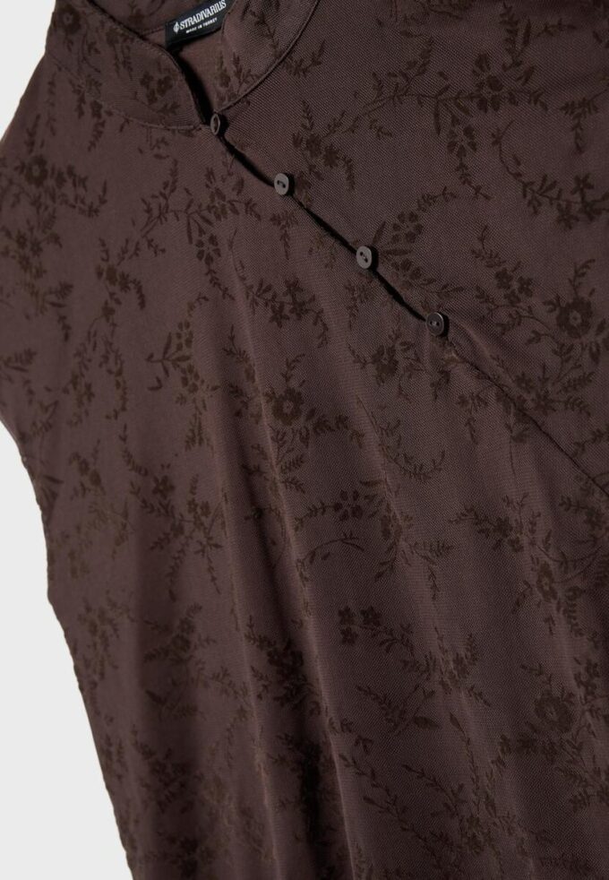 T-skjorte i Qipao-stil med flokk