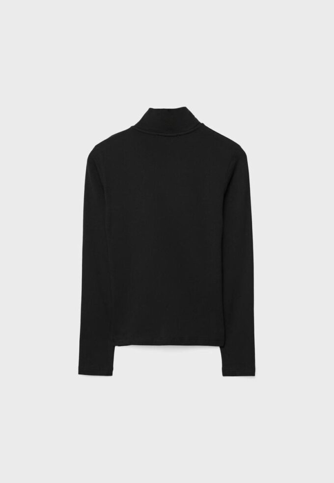 T-skjorte med dobbel glidelås