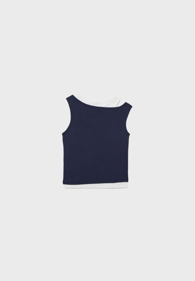 T-skjorte med dobbelt lag