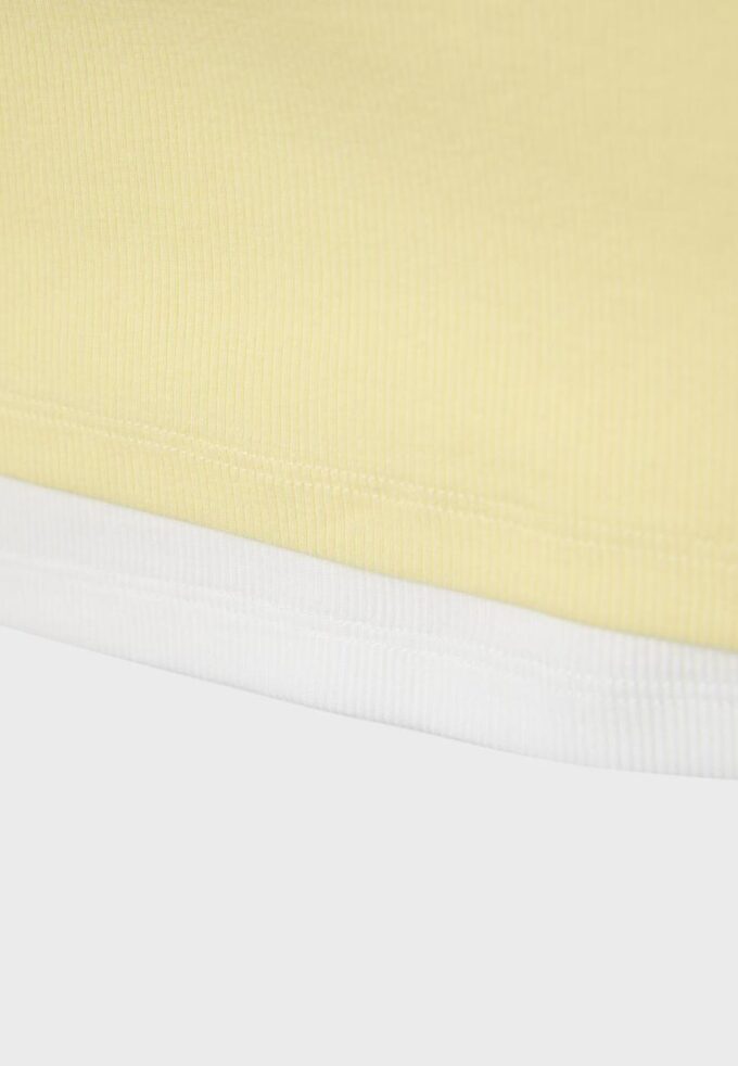 T-skjorte med dobbelt lag