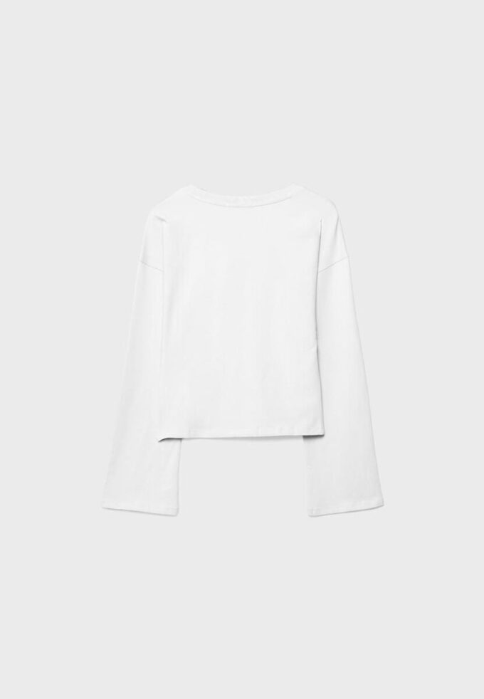 T-skjorte med kimonoermer