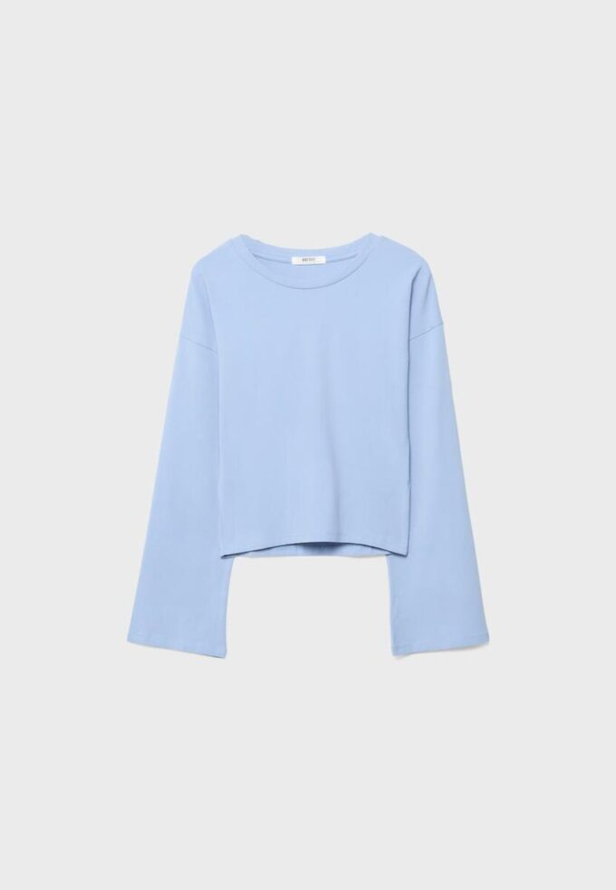 T-skjorte med kimonoermer