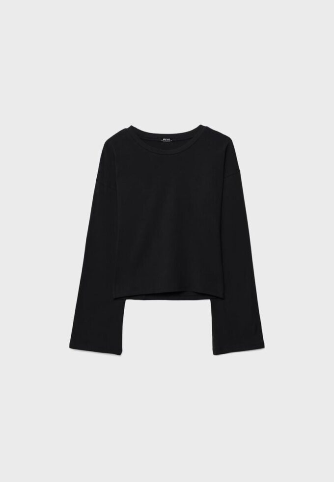 T-skjorte med kimonoermer