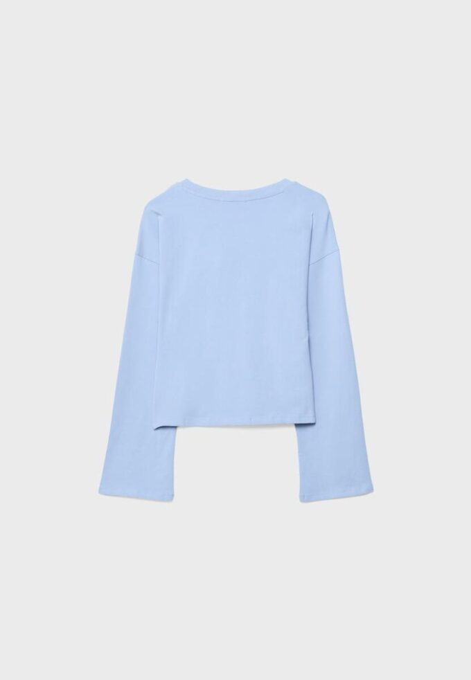 T-skjorte med kimonoermer