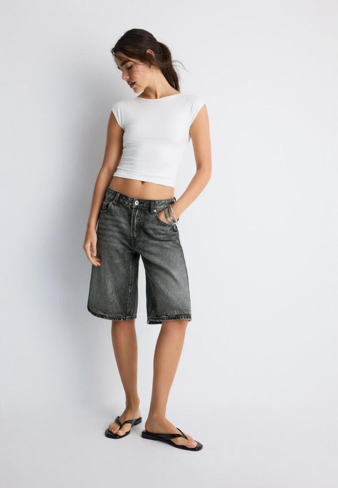 T-skjorte med åpen rygg