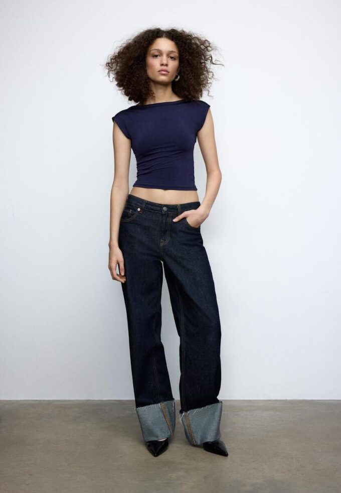 T-skjorte med åpen rygg