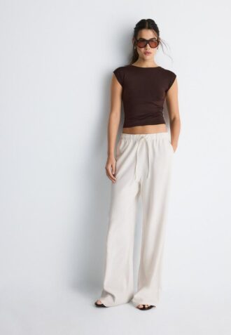 T-skjorte med åpen rygg