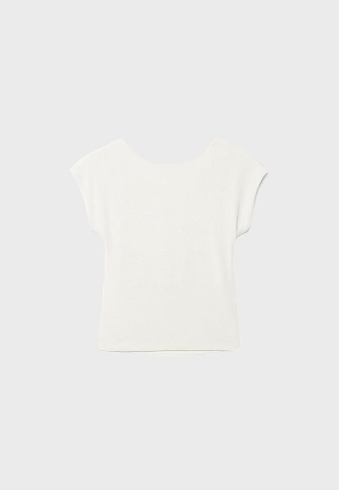 T-skjorte med åpen rygg