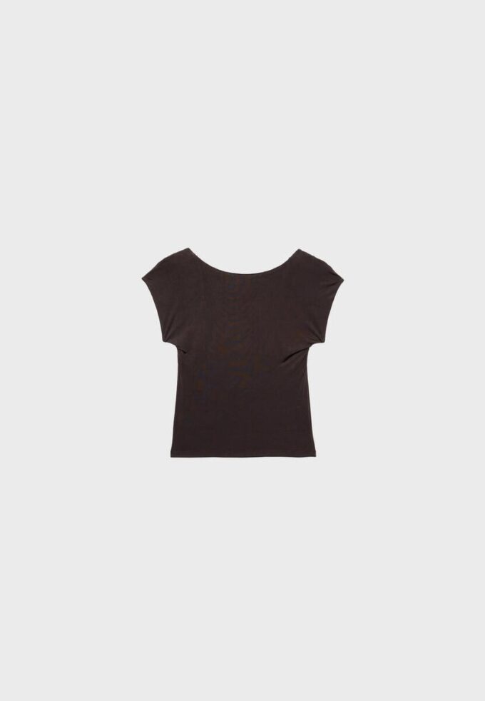 T-skjorte med åpen rygg