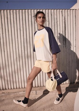 T-skjorte med raglanermer