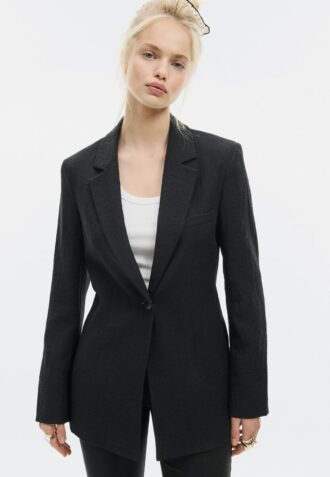 Tettsittende rustikk blazer