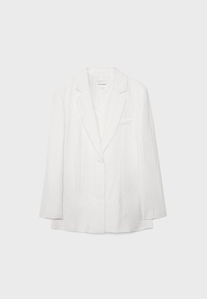 Tettsittende rustikk blazer