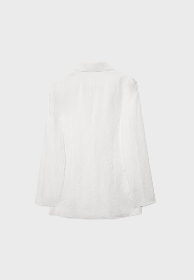 Tettsittende rustikk blazer