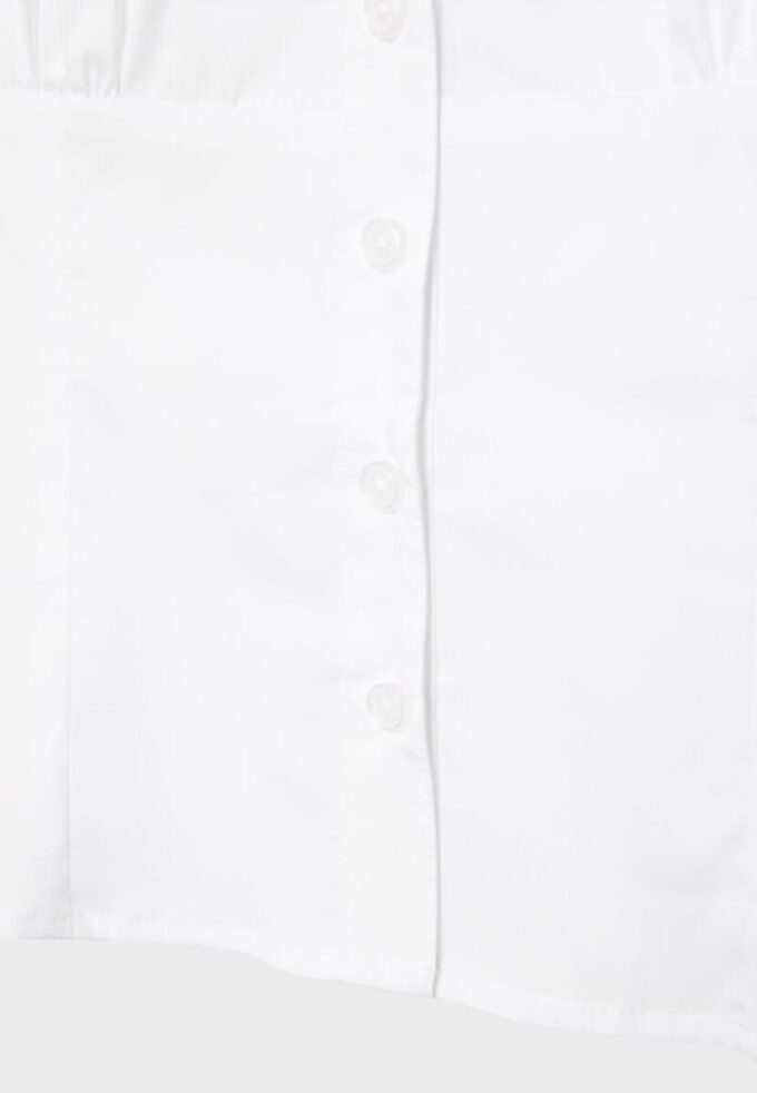 Tettsittende skjorte med korte ermer