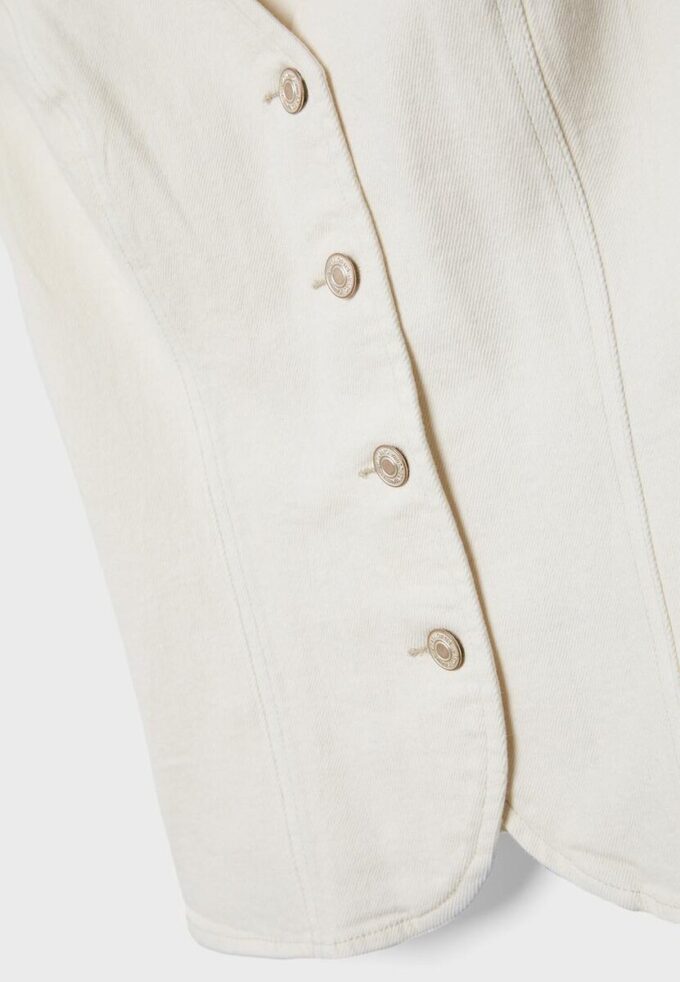 Tettsittende topper i denim