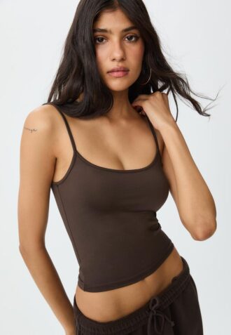 Topper med stropper i polyamid