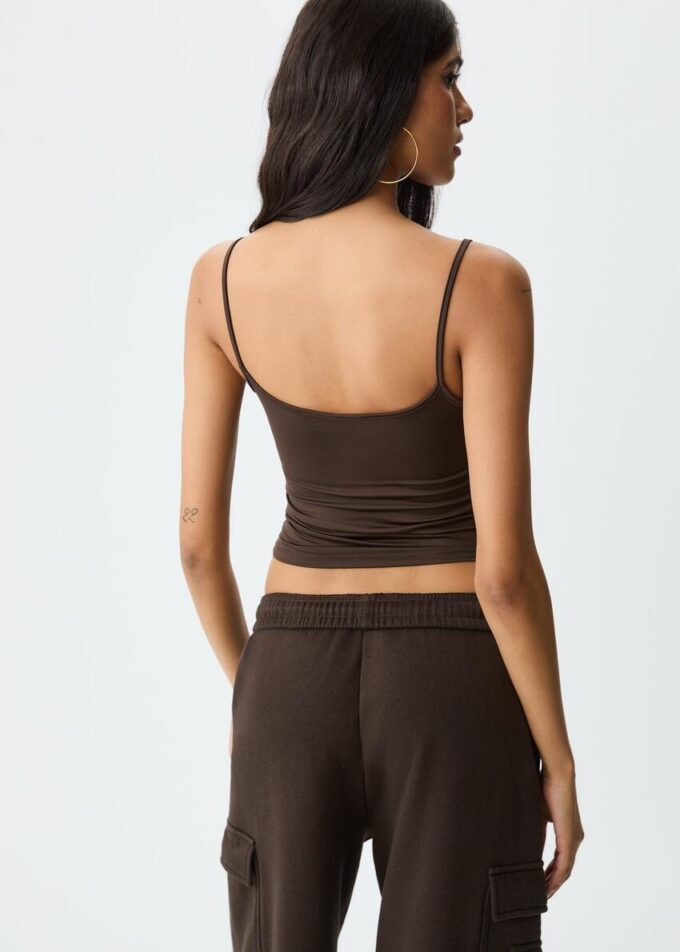 Topper med stropper i polyamid