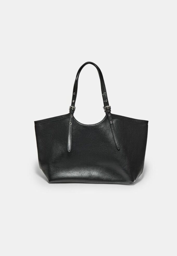 Tote-veske med mini-spenne