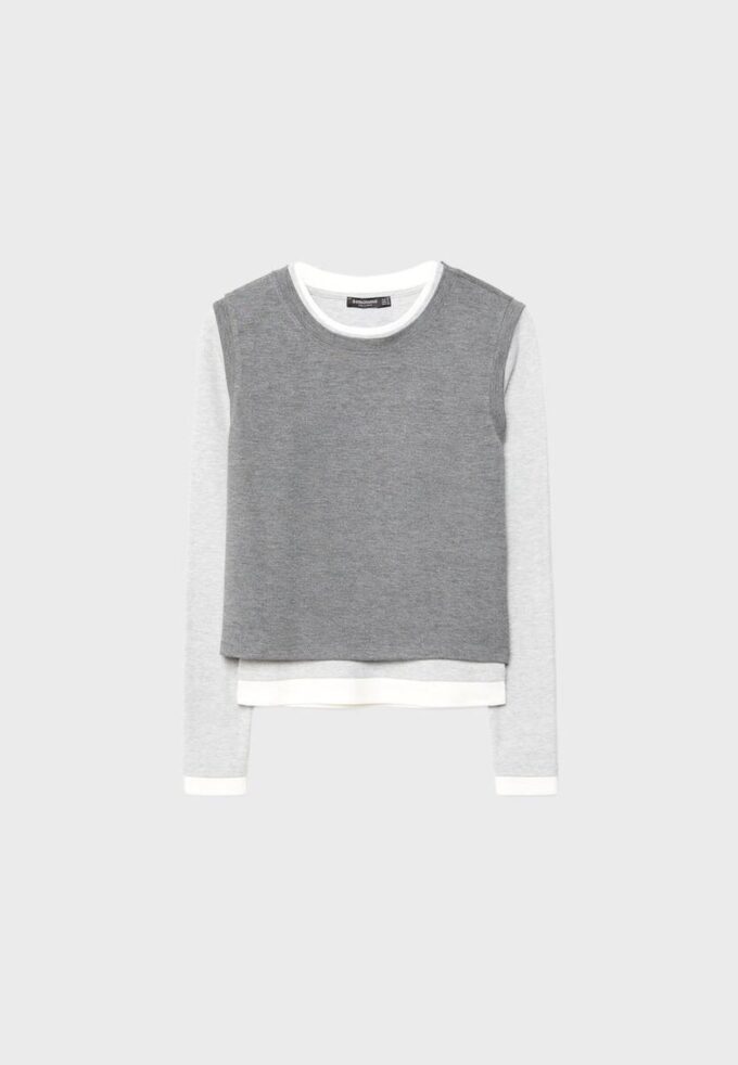 Triple Garment langermet T-skjorte