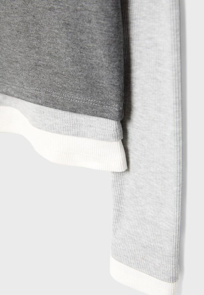 Triple Garment langermet T-skjorte