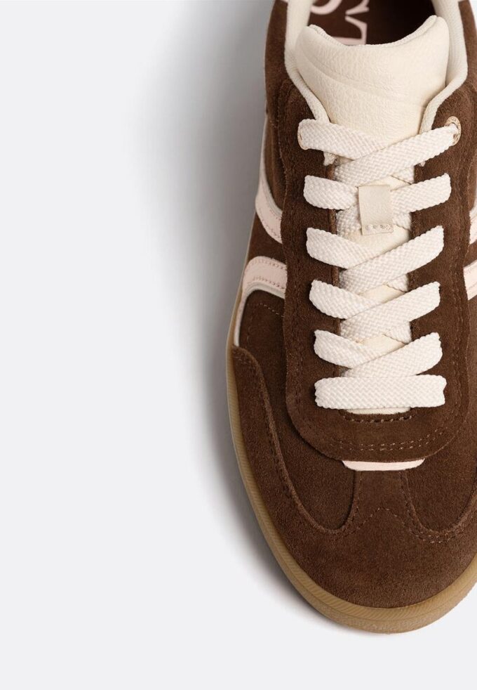 Uformelle joggesko i skinn