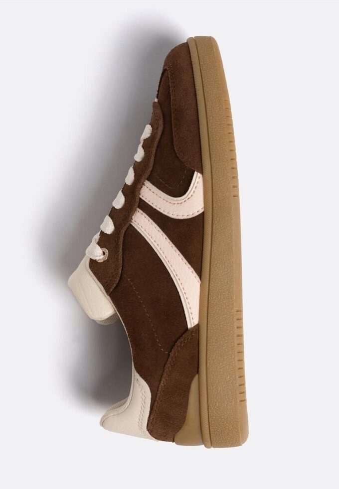 Uformelle joggesko i skinn