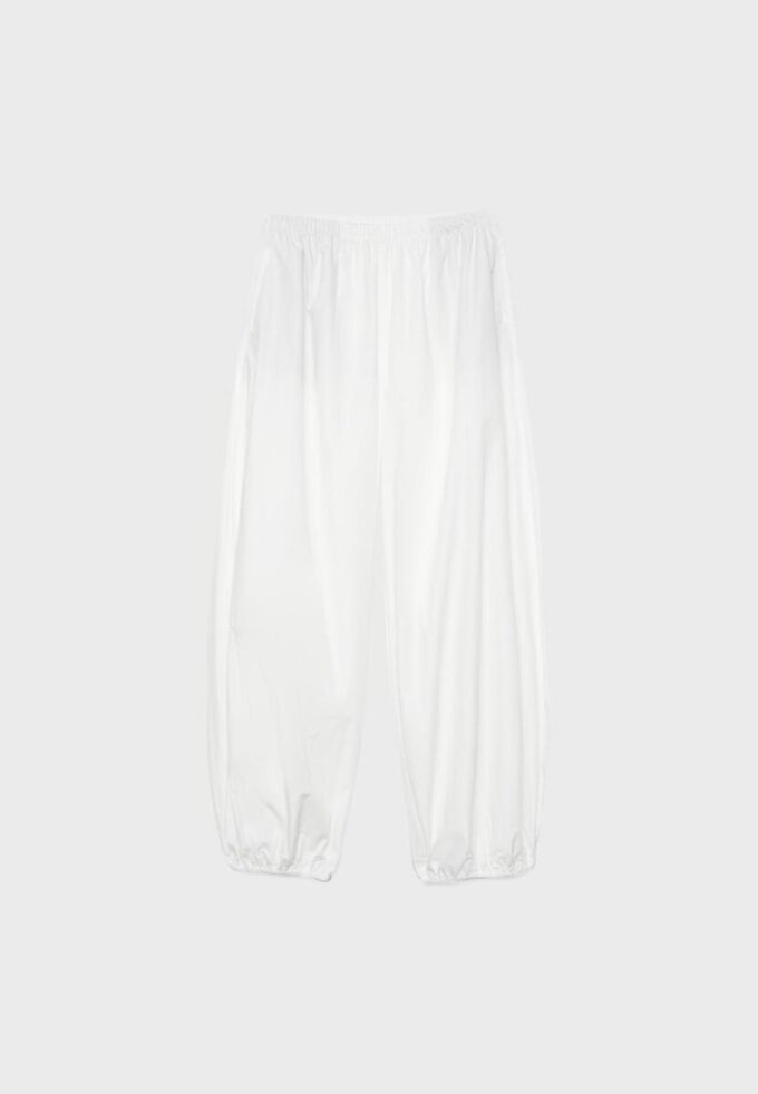 Volumbukser i poplin