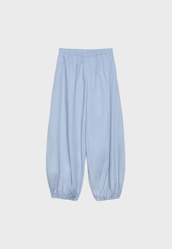 Volumbukser i poplin