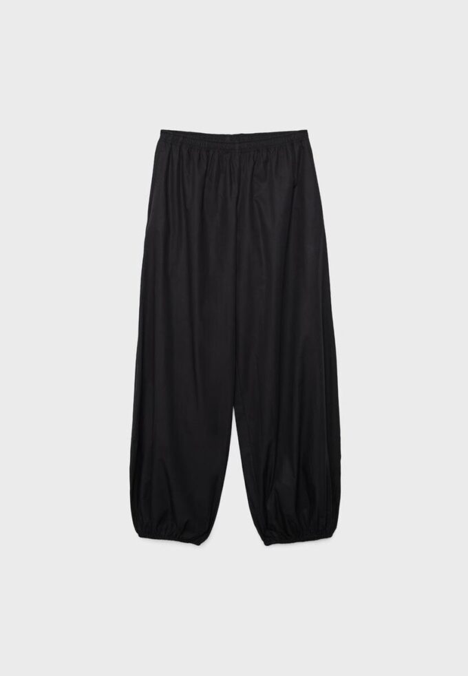 Volumbukser i poplin