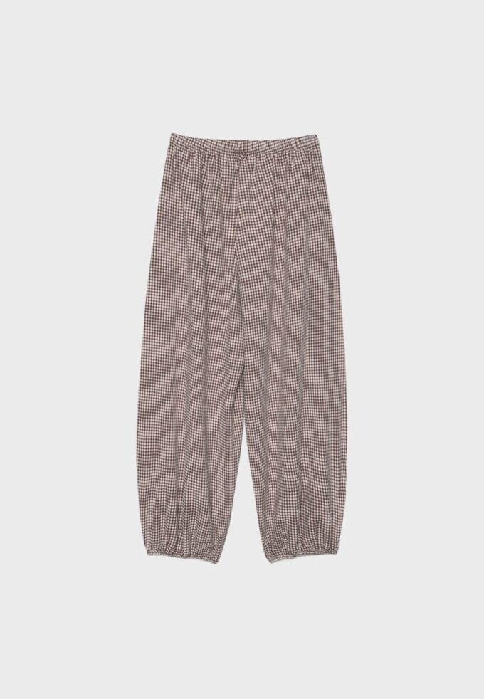 Volumbukser i poplin