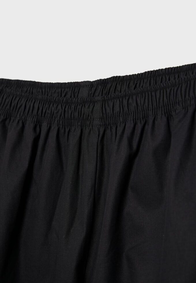 Volumbukser i poplin