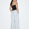 Wide Leg Loose Studded Jeans